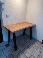 Boomstam bureau tafel, Ophalen, Zo goed als nieuw
