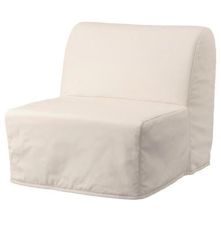 LYCKSELE LÖVÅS Chauffeuse convertible, Maison & Meubles, Chambre à coucher | Canapés-lits, Comme neuf, 80 cm, 190 cm ou moins