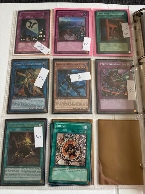 Zeldzame Yu-Gi-Oh kaarten (blinkend), Hobby en Vrije tijd, Verzamelkaartspellen | Yu-gi-Oh!, Zo goed als nieuw, Ophalen of Verzenden