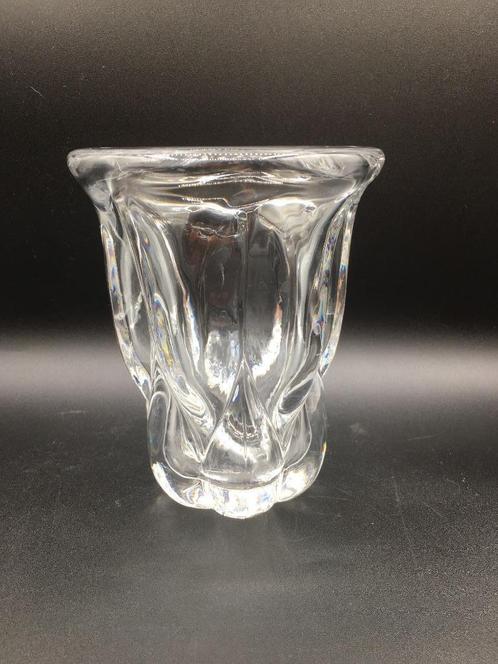 Prachtige zware kristallen vaas, Antiek en Kunst, Antiek | Glaswerk en Kristal, Ophalen of Verzenden
