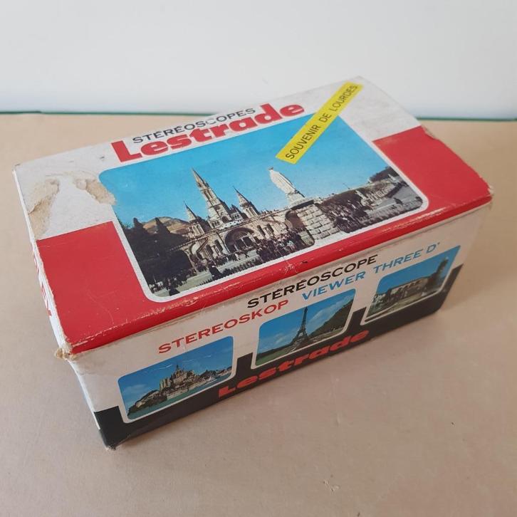 Stereoscoop Lestrade met 11 kaarten, Antiek en Kunst, Antiek | Speelgoed, Ophalen of Verzenden