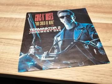Guns n roses single lp, Cd's en Dvd's, Ophalen of Verzenden, Zo goed als nieuw, Rock en Metal, Single