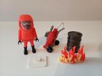 Playmobil brandweerman met gaspak, Kinderen en Baby's, Ophalen