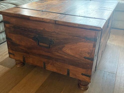 Koloniale tafel/koffer, Huis en Inrichting, Woonaccessoires | Kisten, Gebruikt, Ophalen