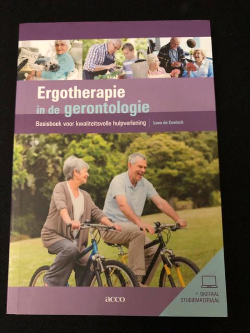 Leen de Coninck - Ergotherapie in de gerontologie, Boeken, Studieboeken en Cursussen, Zo goed als nieuw, Ophalen of Verzenden