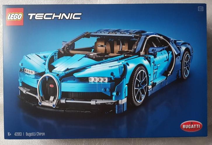Lego Technic 42083 Bugatti Chiron, Kinderen en Baby's, Speelgoed | Duplo en Lego, Nieuw, Lego, Complete set, Ophalen of Verzenden