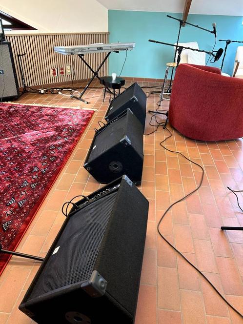 3 x vloermonitors - the box MA150, Audio, Tv en Foto, Professionele apparaten, Zo goed als nieuw, Audio, Ophalen