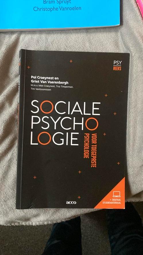 Sociale Psychologie voor toegepaste psychologie, Livres, Psychologie, Comme neuf, Psychologie sociale, Enlèvement ou Envoi