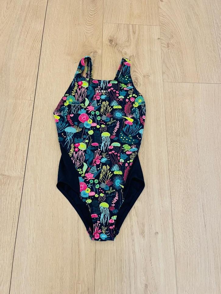 Decathlon meisjeszwempak - maat 140 - 8/9 jaar, Kinderen en Baby's, Kinderkleding | Kinder-zwemkleding, Gebruikt, Badpak, Maat 140