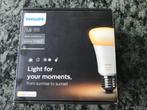 Philips hue starters kit - white ambiance, E27 (groot), Led-lamp, Zo goed als nieuw, 30 tot 60 watt