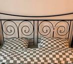 Ikea Noresund bed 180 x 200, Huis en Inrichting, Ophalen, Zwart, Tweepersoons, Zo goed als nieuw
