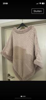 Superzachte en warme poncho - Nieuw, Enlèvement, Neuf, Beige