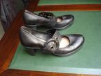 Clarks zwarte lederen schoenen, dames. mt 38, Kleding | Dames, Zwart, Ophalen of Verzenden, Schoenen met hoge hakken, Clarks