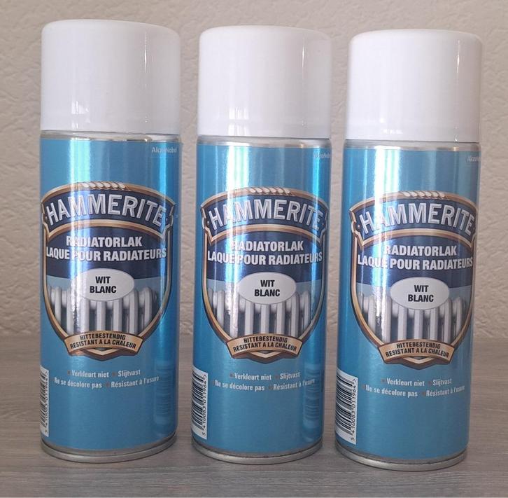 Radiatorlak, Doe-het-zelf en Bouw, Verf, Beits en Lak, Nieuw, Lak, Minder dan 5 liter, Wit, Ophalen of Verzenden
