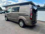 FORD TRANSIT CUSTOM * LIMITED * DUB CAB * 170PK, Voorwielaandrijving, Testrit aan huis, 1995 cc, 4 cilinders