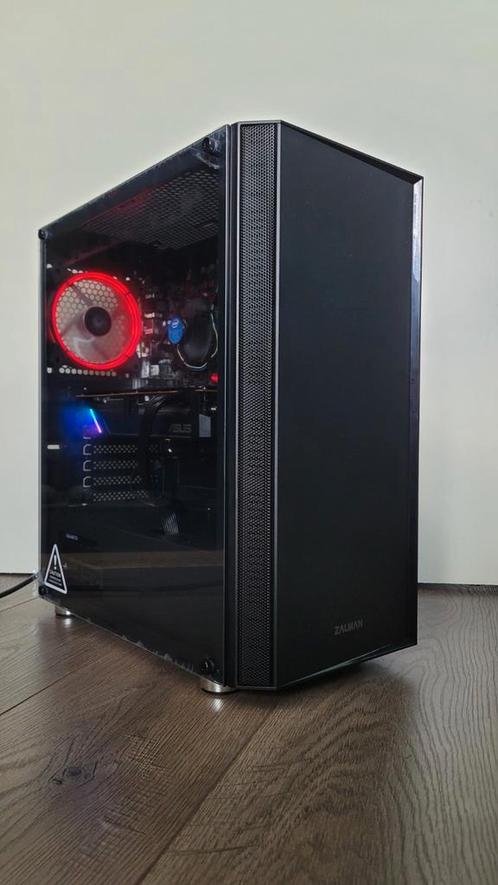 RGB Gaming PC - i5 7400 - RX 5600 XT, Informatique & Logiciels, Ordinateurs de bureau, Comme neuf, 3 à 4 Ghz, SSD, 16 GB, Avec carte vidéo