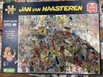Puzzel Jan Van Haasteren 1000 stukjes BIJ DE KAPPER, Comme neuf, 500 à 1500 pièces, Puzzle, Enlèvement