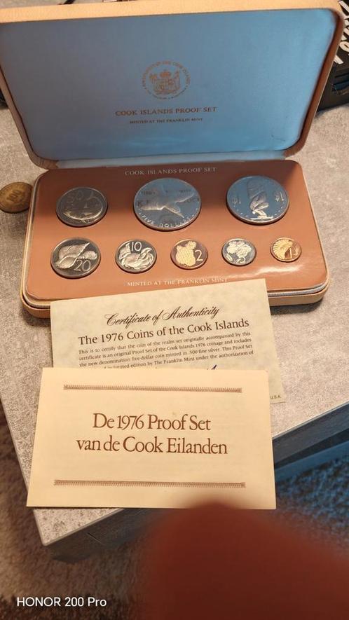 With Silver.Proof;Franklin;Only 17658 sets,original box, Postzegels en Munten, Munten en Bankbiljetten | Verzamelingen, Munten