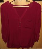 bordeaux blouse Lolaliza maat 42., Maat 42/44 (L), Zo goed als nieuw, Rood, Verzenden