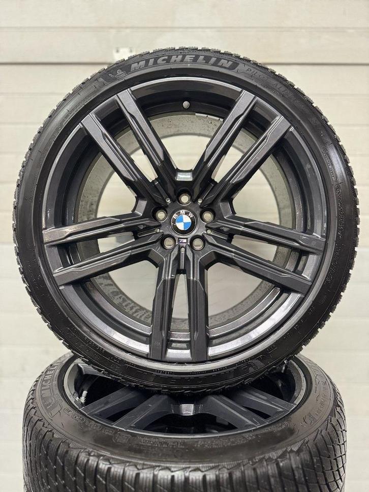 21’’ BMW X5M X6M X5 X6 G05 G06 VELGEN WINTERBANDEN ORIG SET, Auto-onderdelen, Banden en Velgen, Banden en Velgen, Winterbanden