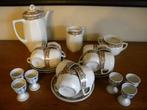 Antiek koffieservies, Verzamelen, Ophalen, Zo goed als nieuw, Overige materialen, Compleet servies