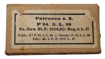 Boîte allemande WW2 K98 en bon état d'usage, Enlèvement ou Envoi