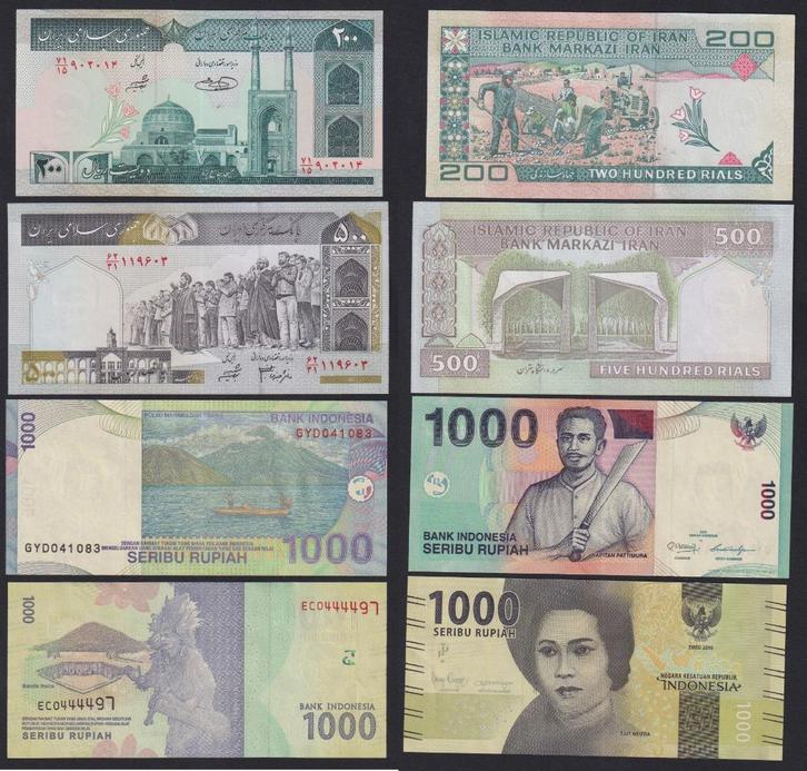 100 bankbiljetten UNC/FDC, Postzegels en Munten, Munten en Bankbiljetten | Verzamelingen, Bankbiljetten, Ophalen of Verzenden