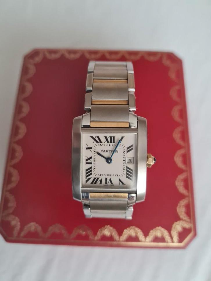 Cartier tank  Francaise, Bijoux, Sacs & Beauté, Montres | Femmes, Comme neuf, Or, Or, Enlèvement