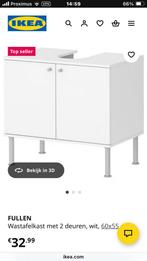 Ikea fullen badkamerkast in perfecte staat, Huis en Inrichting, Badkamer | Badkamermeubels, Ophalen, Zo goed als nieuw