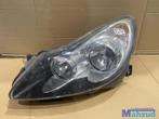 OPEL CORSA D Links koplamp LEFT headlight UK ENGELS, Auto-onderdelen, Gebruikt, Opel