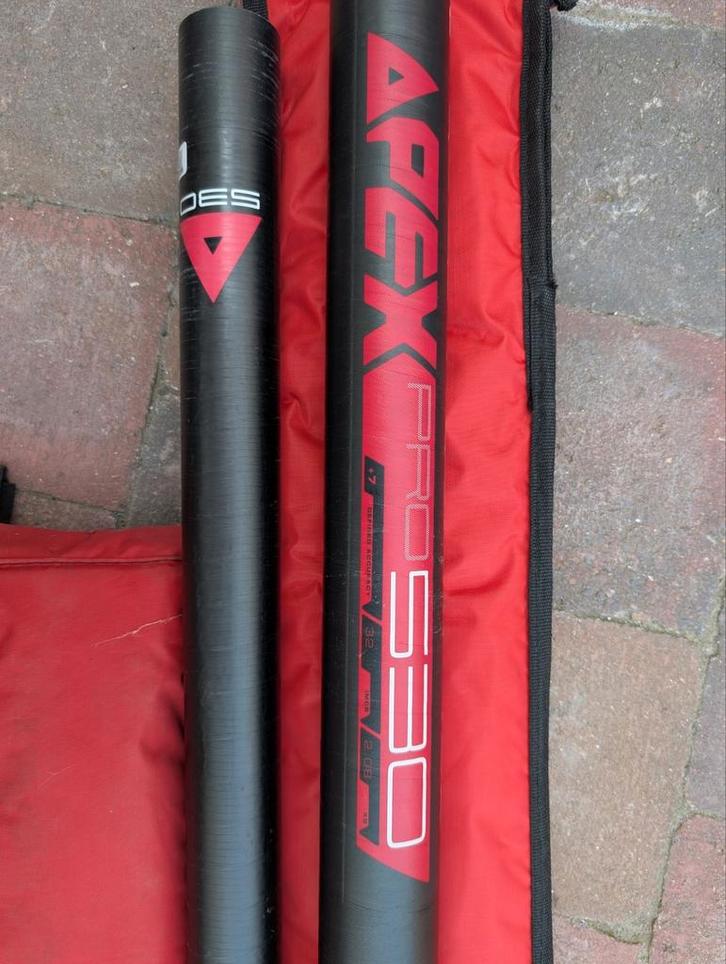 Voiles et mâts à vendre, Watersport en Boten, Windsurfen, Zo goed als nieuw, Ophalen