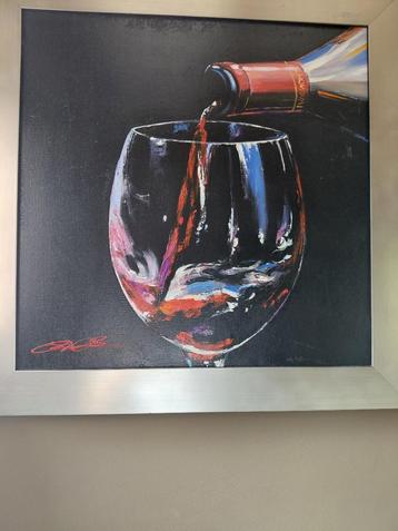Jack Gage (1946) - Un verre de vin rouge beschikbaar voor biedingen
