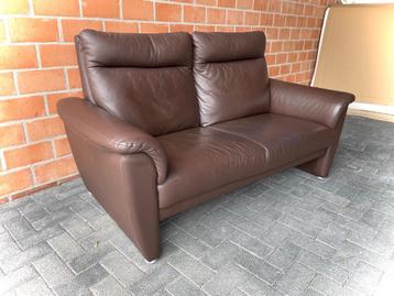 Leder salon / zetel / 2 zit / goede staat  beschikbaar voor biedingen