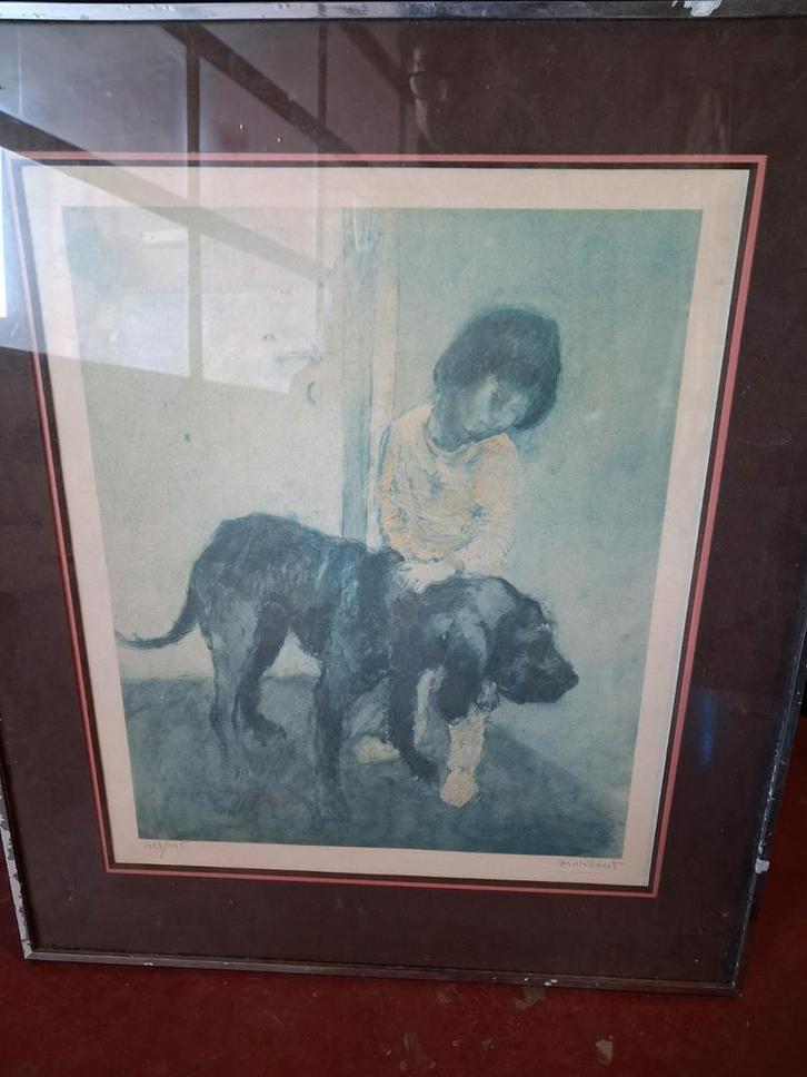 Fotogravure Martin Wallaert, Antiek en Kunst, Kunst | Etsen en Gravures, Ophalen