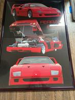 Poster ferrari, Verzamelen, Ophalen, Zo goed als nieuw