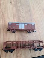 2x wagon modeltrein, Ophalen, Zo goed als nieuw, Wagon, Lima