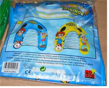 Nieuw verpakt opblaasbaar bodyboard van Digimon beschikbaar voor biedingen
