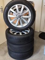 VW T-Roc 17 inch velgen met winterbanden 215/55R17, Ophalen, Volkswagen