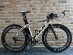 FUJI tijdritfiets, nieuwstaat & inclusief hoge carbon wielen, Fietsen en Brommers, Carbon, Zo goed als nieuw, Meer dan 20 versnellingen