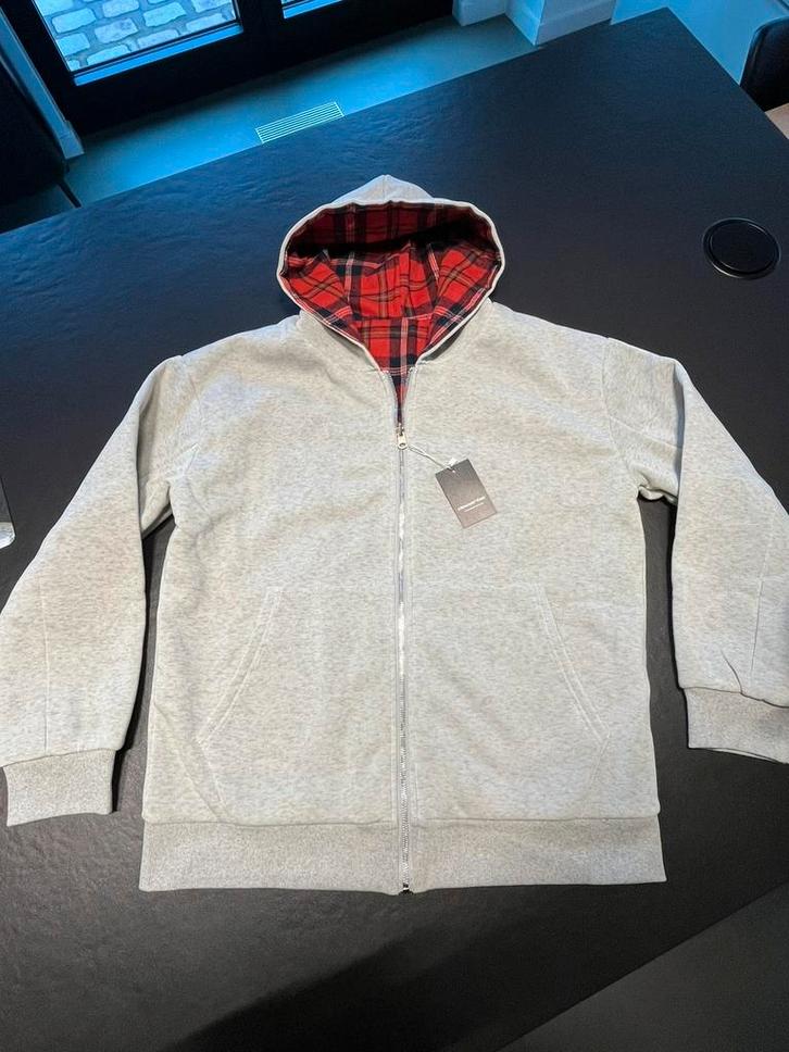 DCRB Hoodie inside out maat m : NIEUW, Kleding | Heren, Truien en Vesten, Nieuw, Maat 48/50 (M), Grijs, Ophalen of Verzenden