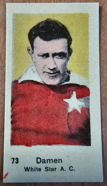 1930s (pre panini) 73. Damen White Star A.C. beschikbaar voor biedingen