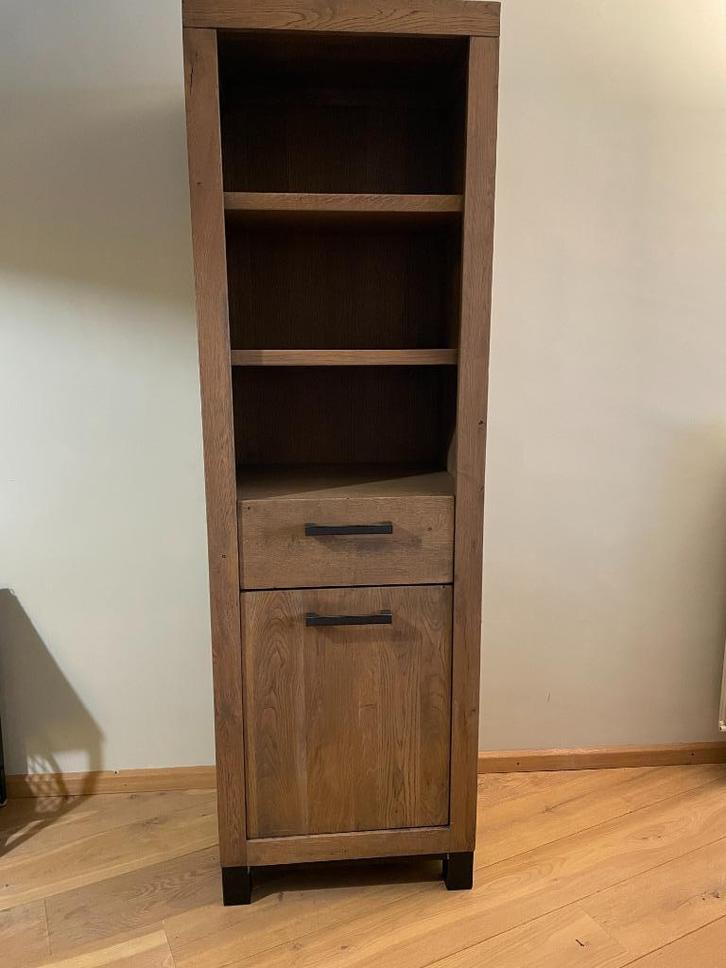 Moderne Eiken kast, Huis en Inrichting, Kasten | Dressoirs, Zo goed als nieuw, 50 tot 100 cm, 25 tot 50 cm, Met lade(s), Met deur(en)