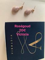 Oorbellen, Bijoux, Sacs & Beauté, Boucles d'oreilles, Or, Rose, Avec strass, Enlèvement ou Envoi