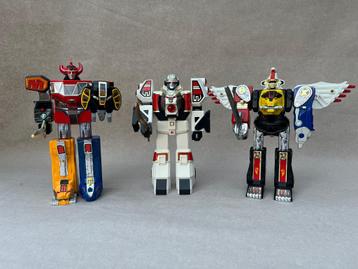 Mighty Morphin Power Rangers - lot mini megazords beschikbaar voor biedingen