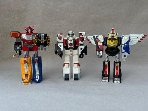 Mighty Morphin Power Rangers - lot mini megazords, Verzamelen, Speelgoed, Gebruikt, Ophalen of Verzenden