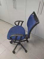 Ergonomische Bureaustoel (LGA i162), Bleu, Chaise de bureau, Ergonomique, Enlèvement