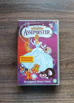 VHS - Assepoester - Nederlands - Disney - Vintage - €2, CD & DVD, VHS | Film, En néerlandais, Tous les âges, Utilisé, Enlèvement ou Envoi