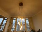 Plafondlamp LED & messing, Huis en Inrichting, Metaal, Gebruikt, Ophalen of Verzenden