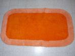 Oranje vintage badtapijt, Ophalen of Verzenden