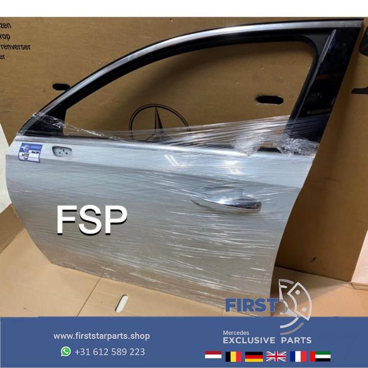 W177 DEUR COMPLETE PORTIER WIT LINKS VOOR Mercedes A Klasse, Auto-onderdelen, Carrosserie, Deur, Mercedes-Benz, Voor, Links, Gebruikt